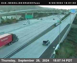 NB 805 at NB 805/5 Merge