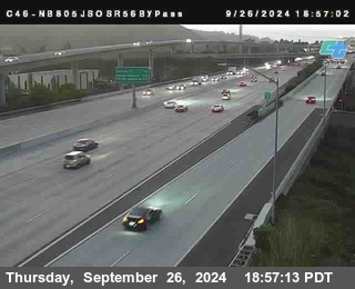 NB 805 at NB 805/5 Merge