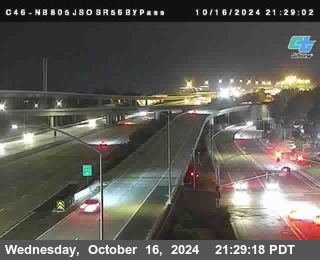 NB 805 at NB 805/5 Merge