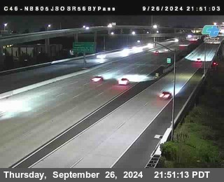 NB 805 at NB 805/5 Merge