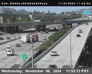 NB 805 at NB 805/5 Merge