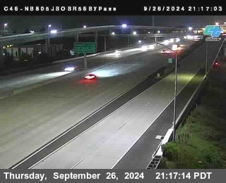 NB 805 at NB 805/5 Merge