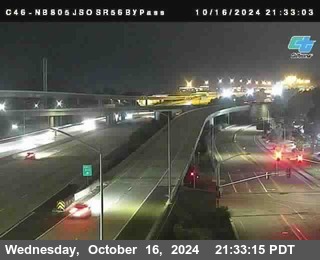 NB 805 at NB 805/5 Merge