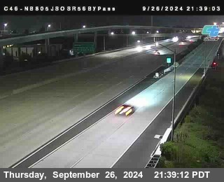 NB 805 at NB 805/5 Merge