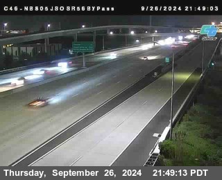 NB 805 at NB 805/5 Merge