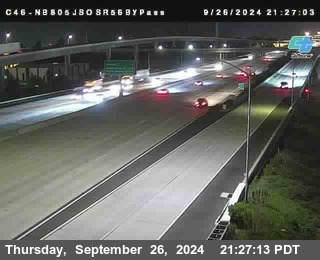 NB 805 at NB 805/5 Merge