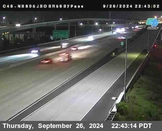 NB 805 at NB 805/5 Merge