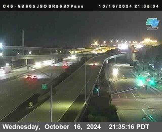 NB 805 at NB 805/5 Merge