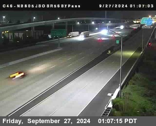 NB 805 at NB 805/5 Merge