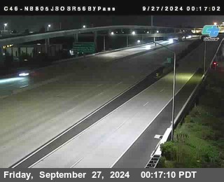 NB 805 at NB 805/5 Merge