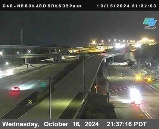 NB 805 at NB 805/5 Merge