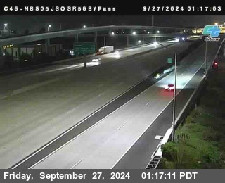 NB 805 at NB 805/5 Merge