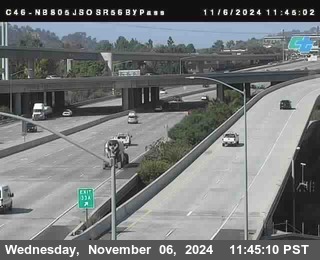 NB 805 at NB 805/5 Merge