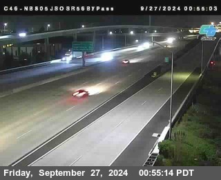 NB 805 at NB 805/5 Merge