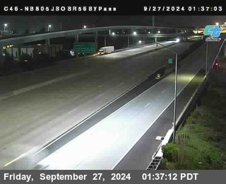 NB 805 at NB 805/5 Merge