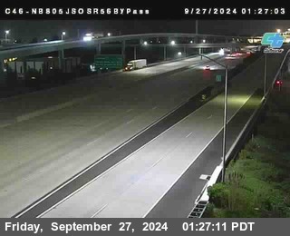 NB 805 at NB 805/5 Merge