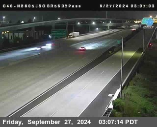 NB 805 at NB 805/5 Merge