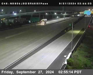 NB 805 at NB 805/5 Merge