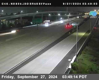 NB 805 at NB 805/5 Merge