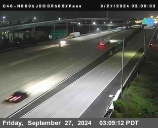 NB 805 at NB 805/5 Merge