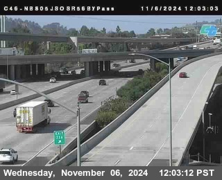 NB 805 at NB 805/5 Merge