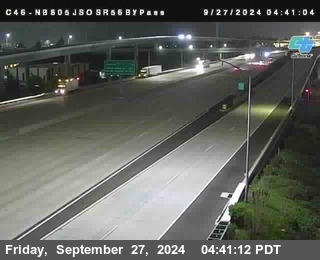 NB 805 at NB 805/5 Merge