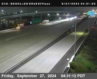 NB 805 at NB 805/5 Merge