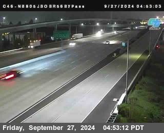 NB 805 at NB 805/5 Merge