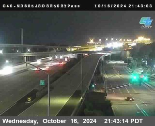 NB 805 at NB 805/5 Merge