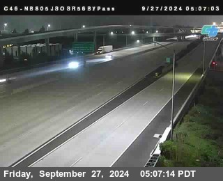 NB 805 at NB 805/5 Merge