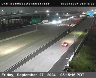 NB 805 at NB 805/5 Merge