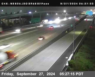 NB 805 at NB 805/5 Merge