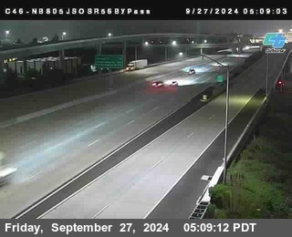 NB 805 at NB 805/5 Merge