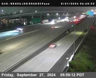 NB 805 at NB 805/5 Merge