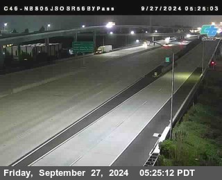 NB 805 at NB 805/5 Merge