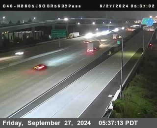 NB 805 at NB 805/5 Merge