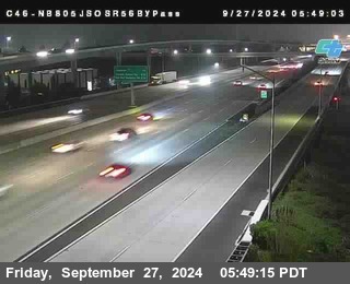 NB 805 at NB 805/5 Merge