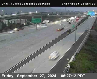 NB 805 at NB 805/5 Merge