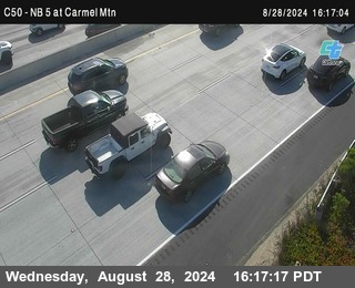 NB 5 at Carmel Mountain Rd.