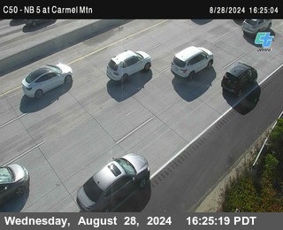 NB 5 at Carmel Mountain Rd.