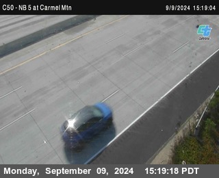 NB 5 at Carmel Mountain Rd.