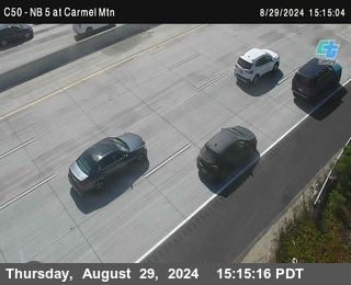 NB 5 at Carmel Mountain Rd.