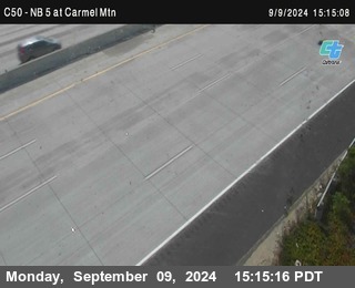 NB 5 at Carmel Mountain Rd.