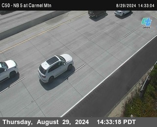 NB 5 at Carmel Mountain Rd.