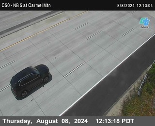 NB 5 at Carmel Mountain Rd.