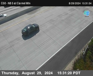 NB 5 at Carmel Mountain Rd.