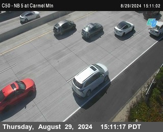 NB 5 at Carmel Mountain Rd.