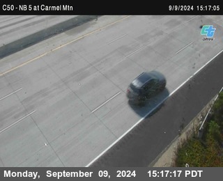 NB 5 at Carmel Mountain Rd.