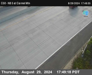 NB 5 at Carmel Mountain Rd.