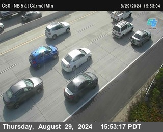 NB 5 at Carmel Mountain Rd.